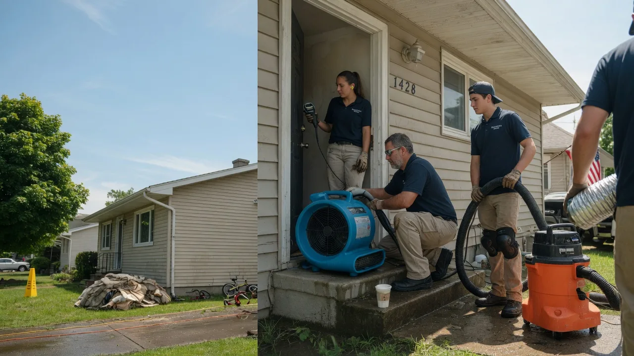 Water Damage Restoration in Fisher, IL near me